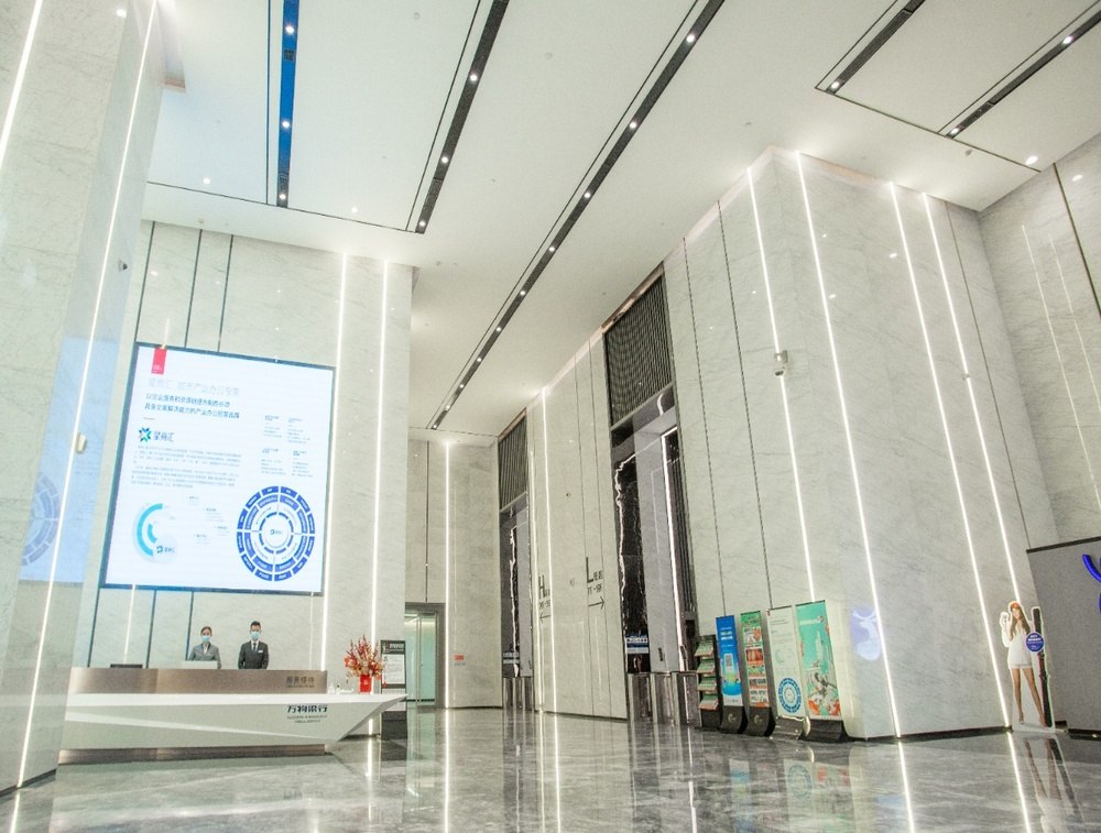成华科技大厦大堂图