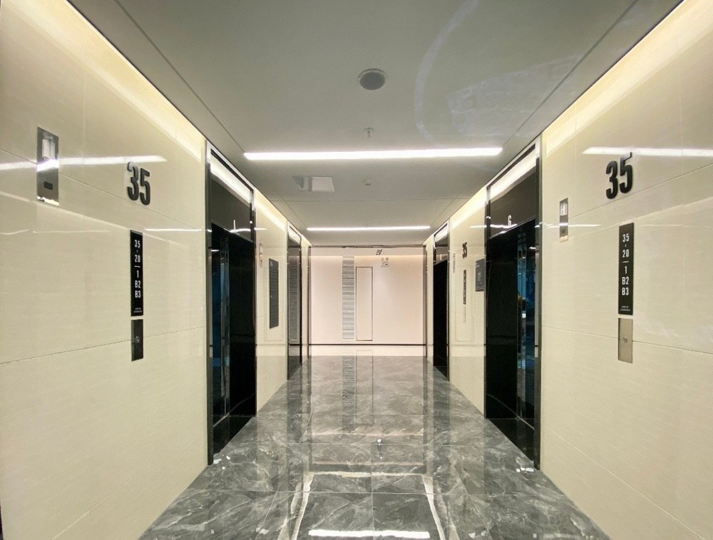 成华科技大厦电梯厅图